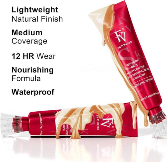 FV Waterproof Foundation โ Medium Coverage, Oil-Free
