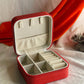 Mini Jewelry Organizer - Compact Storage Box, Elegant Accessory for Women