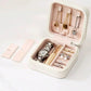 Mini Jewelry Organizer - Compact Storage Box, Elegant Accessory for Women