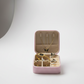 Mini Jewelry Organizer - Compact Storage Box, Elegant Accessory for Women